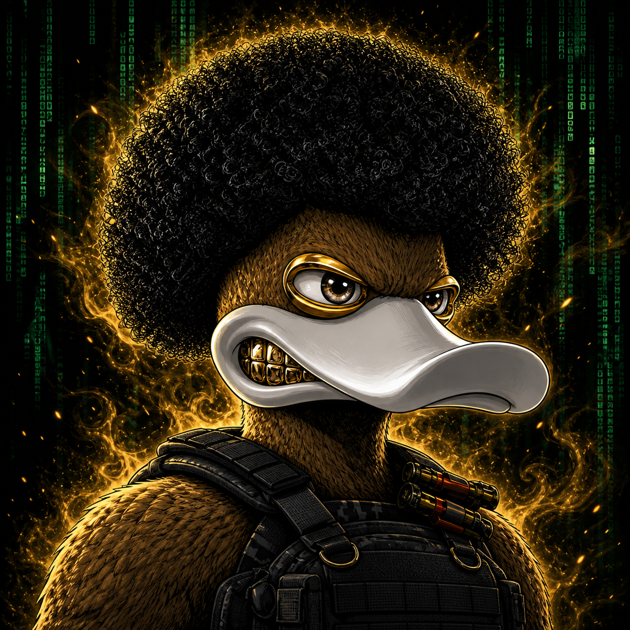 Gold Armor Ugly Duck collection artwork